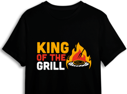 King of the grill, bbq tshirt, grilling apron design free svg file ...