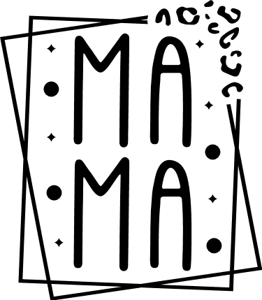 Mama double frame, leopard design, mom t-shirt design free svg file ...