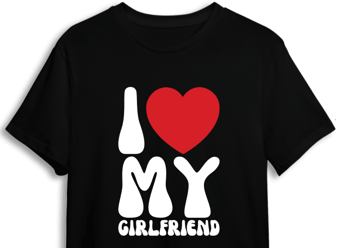 Valentines Day T I Love My Girlfriend Tshirt Design For Her Free Svg File For Members 