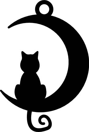 Stretching Cat Silhouette - free svg file for members - SVG Heart