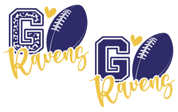 Go Ravens American Football Svg Free Svg File For Members Leopard Skin Football Day Svg For