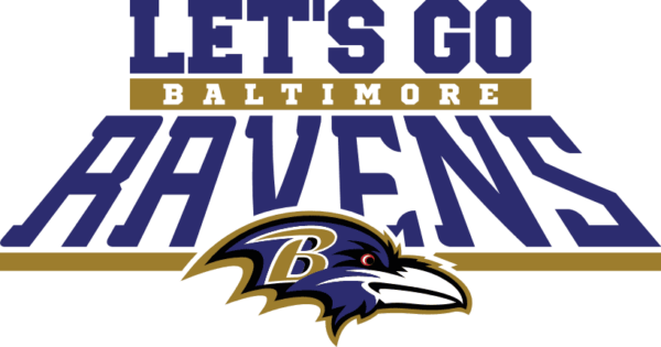 Let S Go Baltimore Ravens Free Svg File For Members American Football Mascot Sweatshirt Design