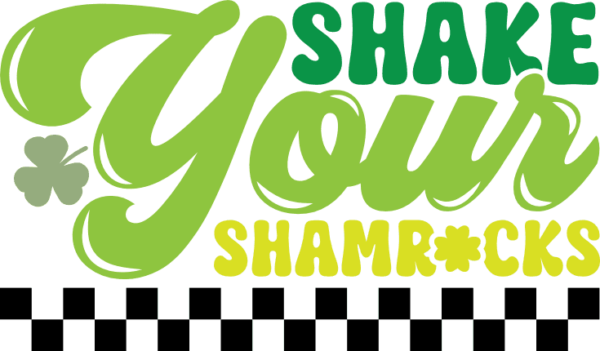 Shake your shamrocks free svg file for members, Funny Saint Patrick day ...