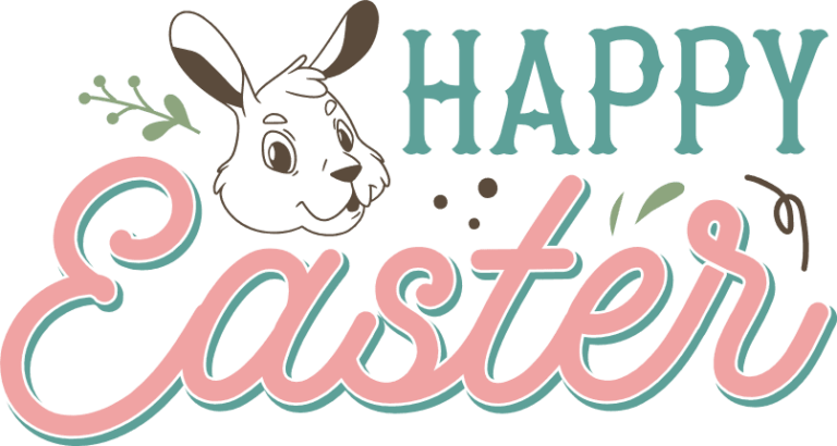 Happy Easter free svg file for members, Easter svg for tshirt - SVG Heart