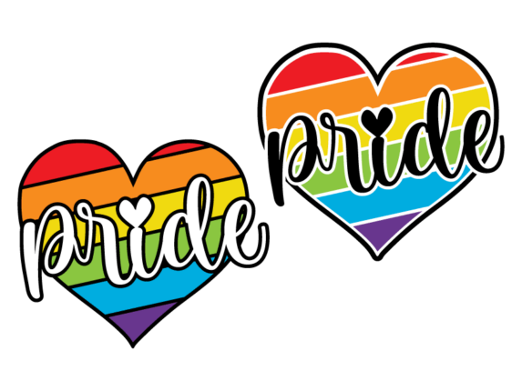 Pride sign, rainbow heart free svg file for members, gay pride month ...