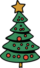 Christmas Tree Free SVG File For Members Holiday Decorative Tree