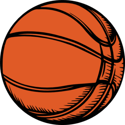 Basketball ball free svg file for members - sports svg, basketball clipart image