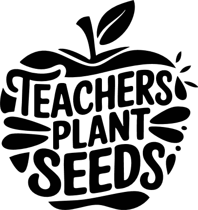 Teachers Plant Seeds Free SVG File – cup design, gift for teacher