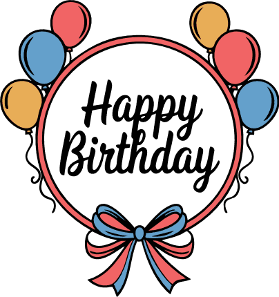 Happy Birthday sign Free SVG File for Members – birthday card design