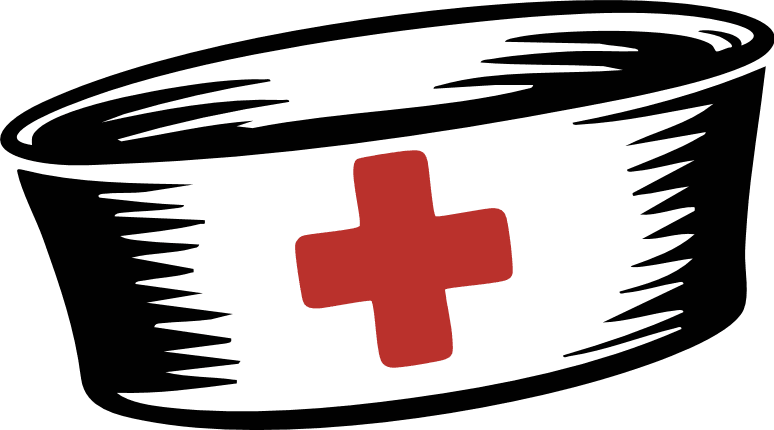 Nurse Hat clipart image - Free SVG File
