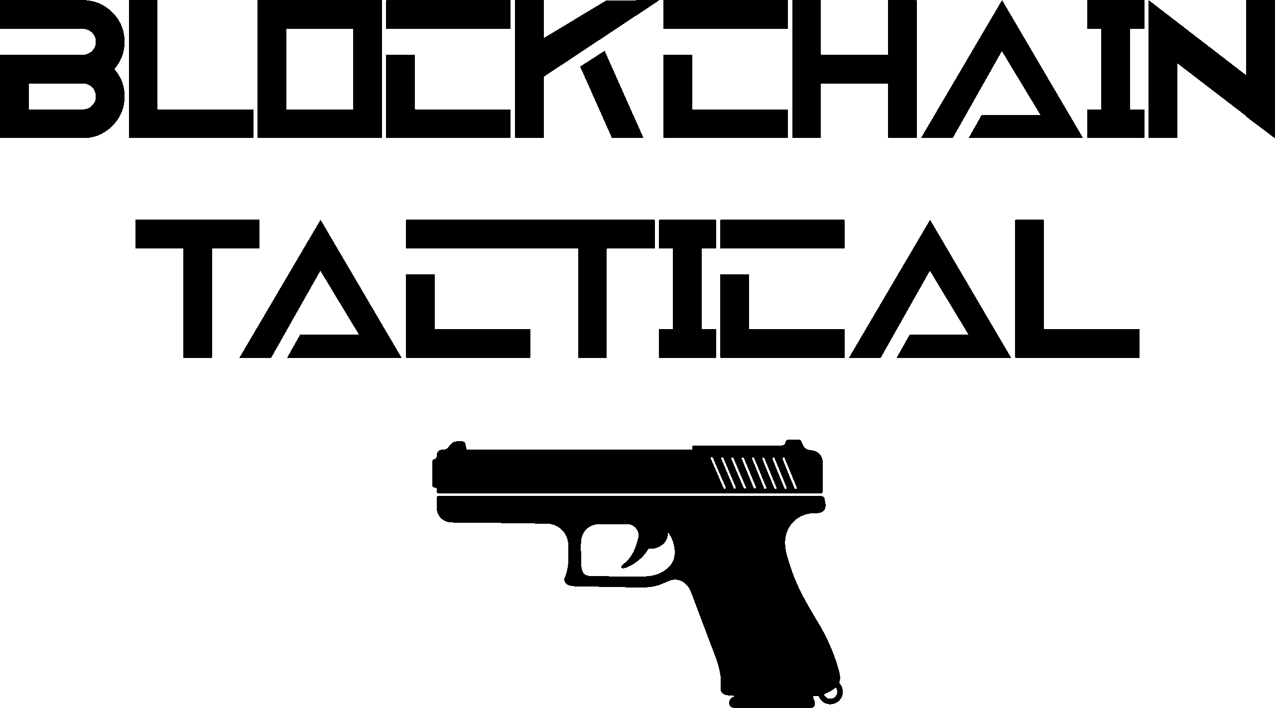 Blockchain Tactical Free SVG File for Members - Cyber Gun Tech Logo