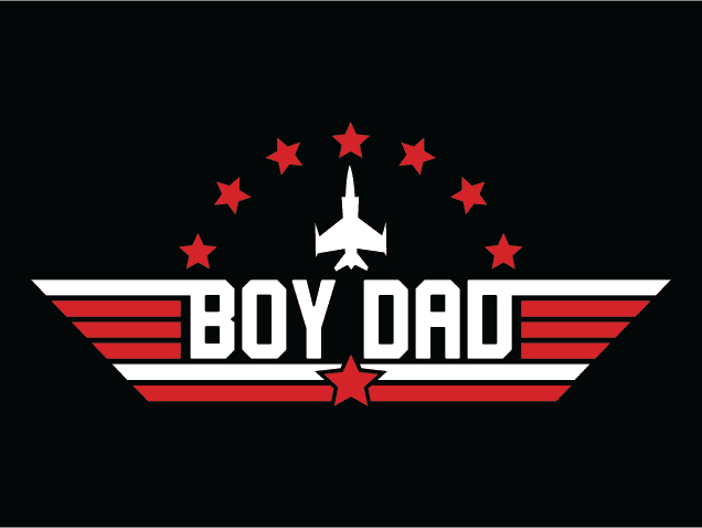 Boy Dad Free SVG File for Members - patriotic tshirt design