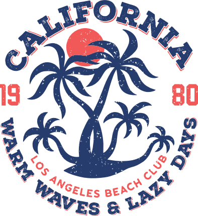California Los Angeles beach club Free SVG File for Members – nautical tshirt design