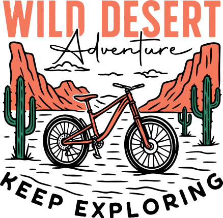 Wild Desert Adventure, keep exploring Free SVG File for Members - vacay tshirt design