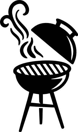 BBQ Grill silhouette Free SVG File - Barbecue clipart image