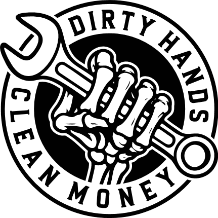 Dirty Hands, Clean Money Free SVG File - mechanic tshirt design