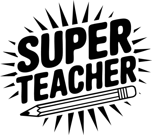 Super Teacher Free SVG File – cup or mug design