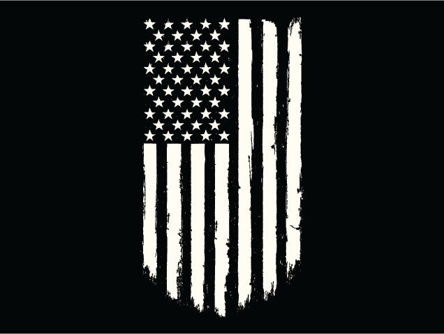 Distressed American Flag Free SVG File for Members - Patriotic, flag clipart