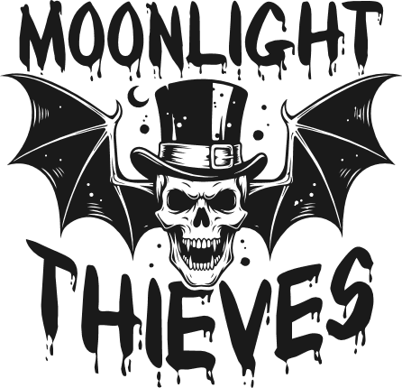 Moonlight Thieves Free SVG File for Members – Funny Halloween tshirt design