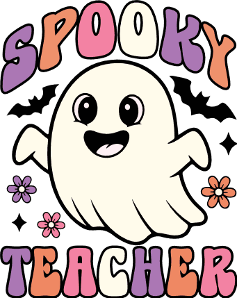 Spooky Teacher Free SVG File for Members – Funny Halloween tshirt design