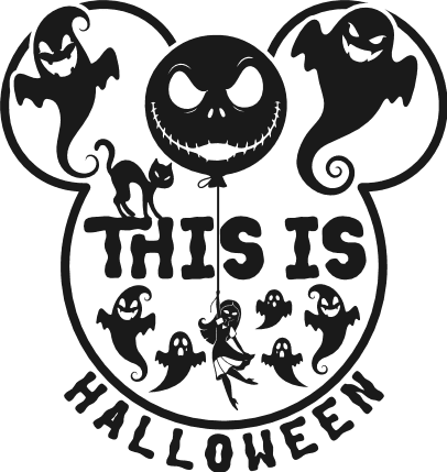 This is Halloween Free SVG File for Members – Spooky Halloween Design