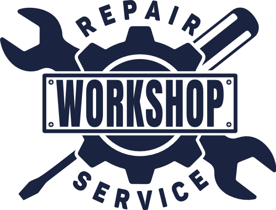 Repair Workshop Service SVG, Mechanic Shop Logo Design - Free SVG File for Members