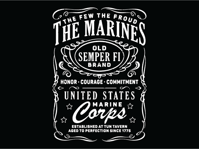 The Marines, Semper Fi, United States Marine Corps Free SVG File for Members – hoodie design
