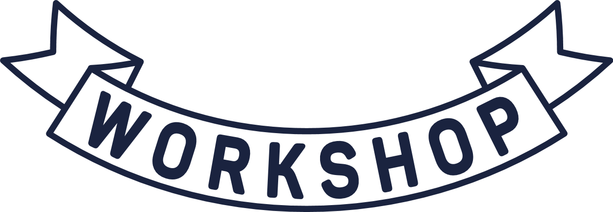 Workshop sign Free SVG File – workshop banner design