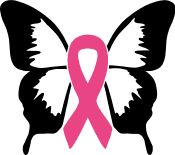 cancer awareness free svg ribbon and butterfly