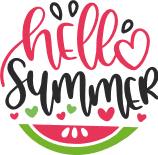 hello summer free svg