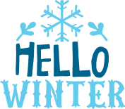 hello winter free svg